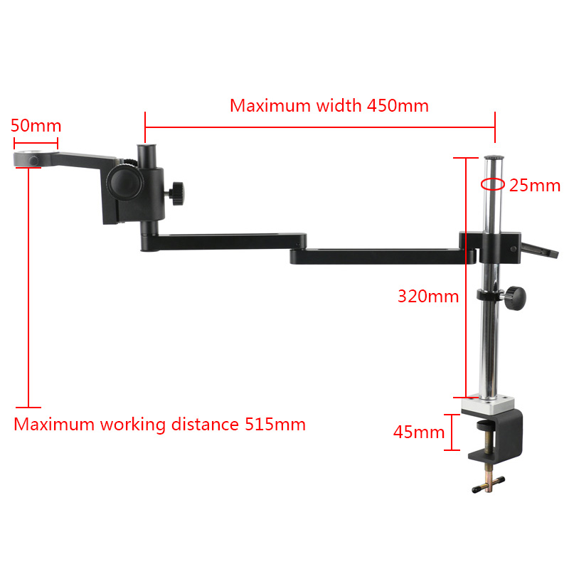 suporte rotativo para binocular trinocular estéreo microscópio câmera ferramentas de reparo