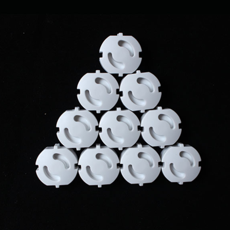 Title 3, 10pcs European Socket Plugs Protector 2 Hole Ro...