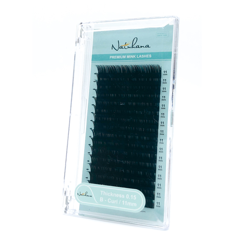 Best of NATUHANA 5 Cases / Lot 16rows Eyelash Extension Premium Matte Black Individual Mink Natural Soft False Lashes Makeup Cilios Reviews & Tips - Image 6