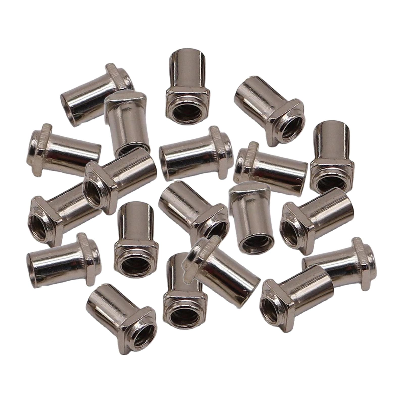 Description Picture 4 of item20 Pieces Drums Screws Nut Drum Part Practical Drum Set Easy to Install Durable Replacement Accessories Spare Parts