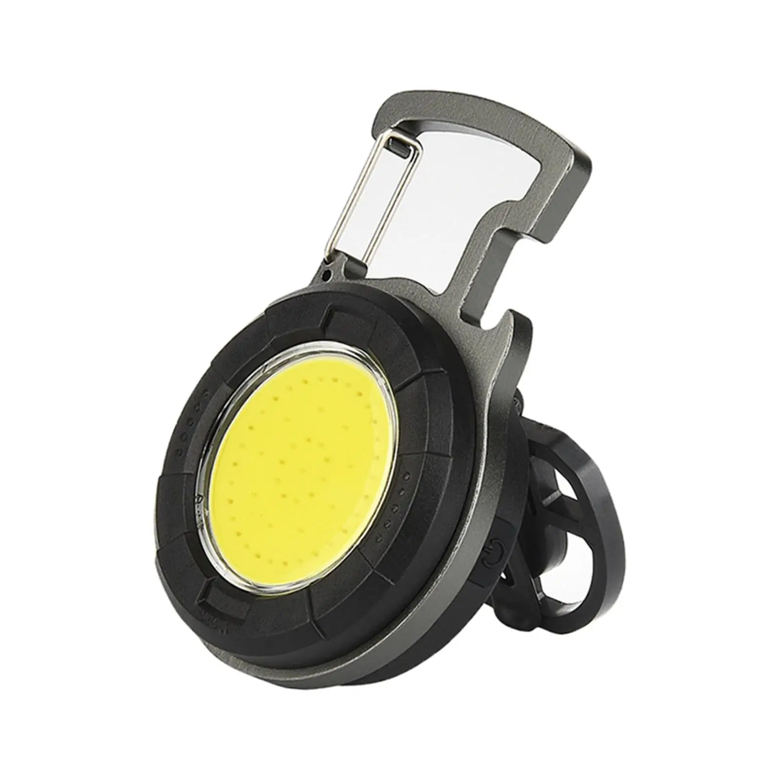 COB flashlights LED Keychain Torch with Folding Bracket Pocket Light for Walking