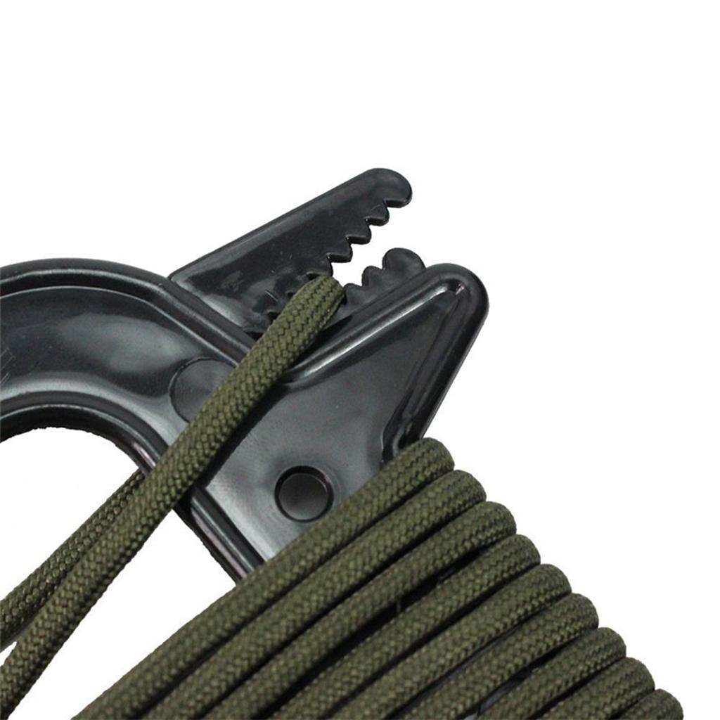 Multifunctional Rope Line Winder Paracord Spool Parachute Cord Organizer Keeper Outdoor Sports Small Tools 19x14.5cm