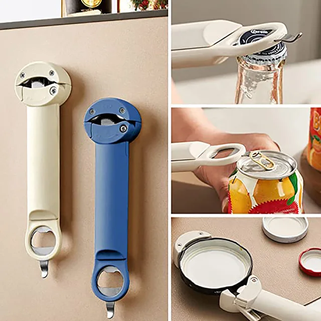 Multifunctional Under-cabinet Bottle Opener Manual Can Space-saving  Labor-saving Lid Kitchen Household Gadget Elderly-friendly - AliExpress