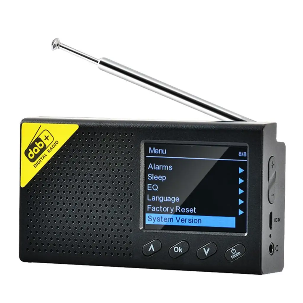 Portable Stereo Portable Radio,Rechargeable Battery, Headphone 