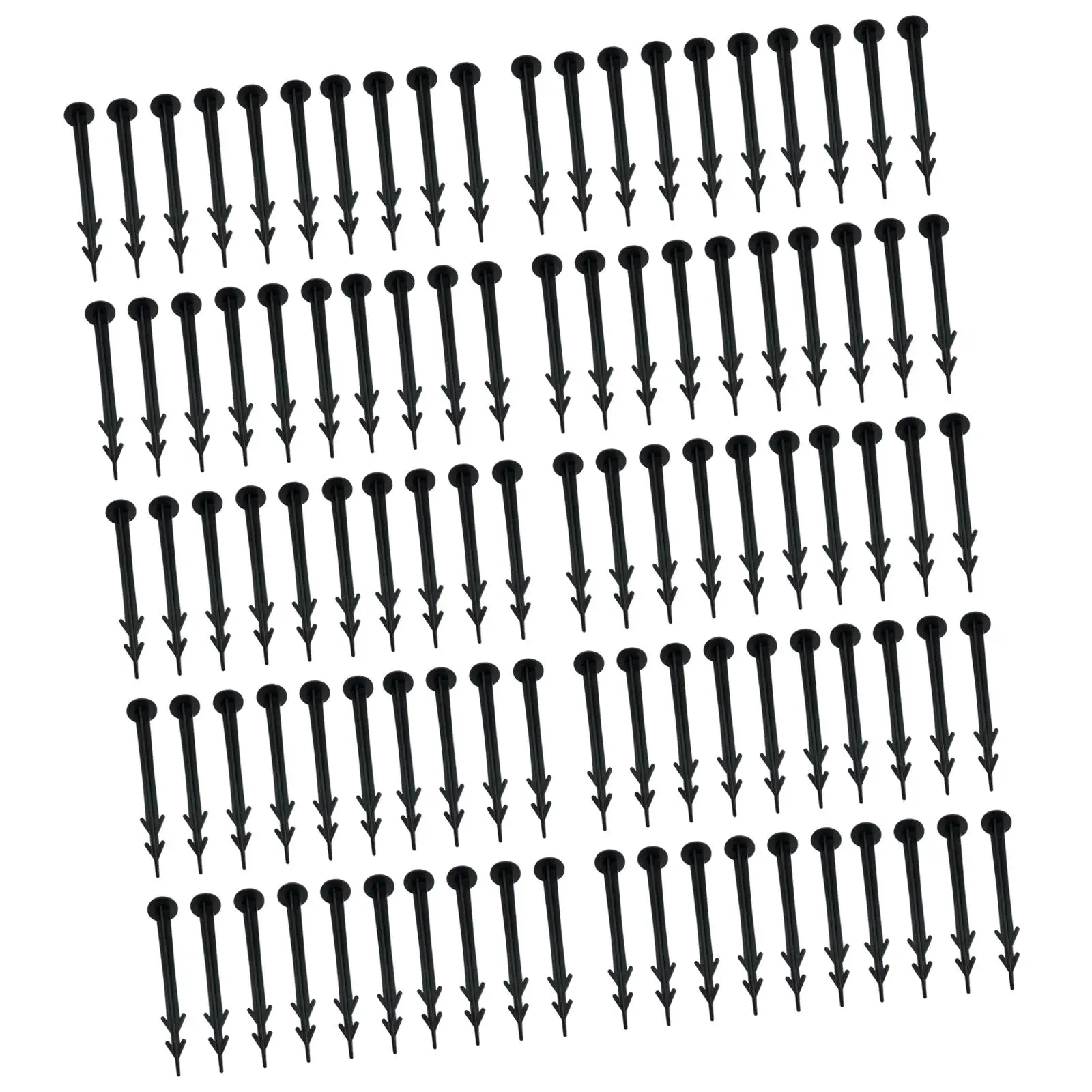 100Pcs Garden Stakes Landscape Nails Anchor Ground Stakes Fixing Anchor Pegs for Fabric Lawn Edging Keeping Garden Netting Down