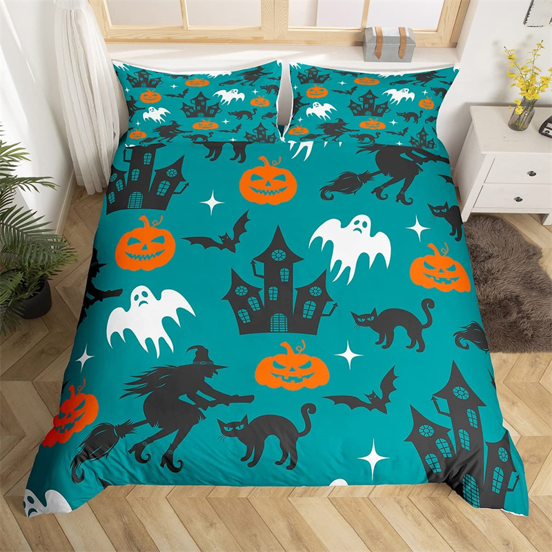 Pumpkin Tree Halloween Bed Set