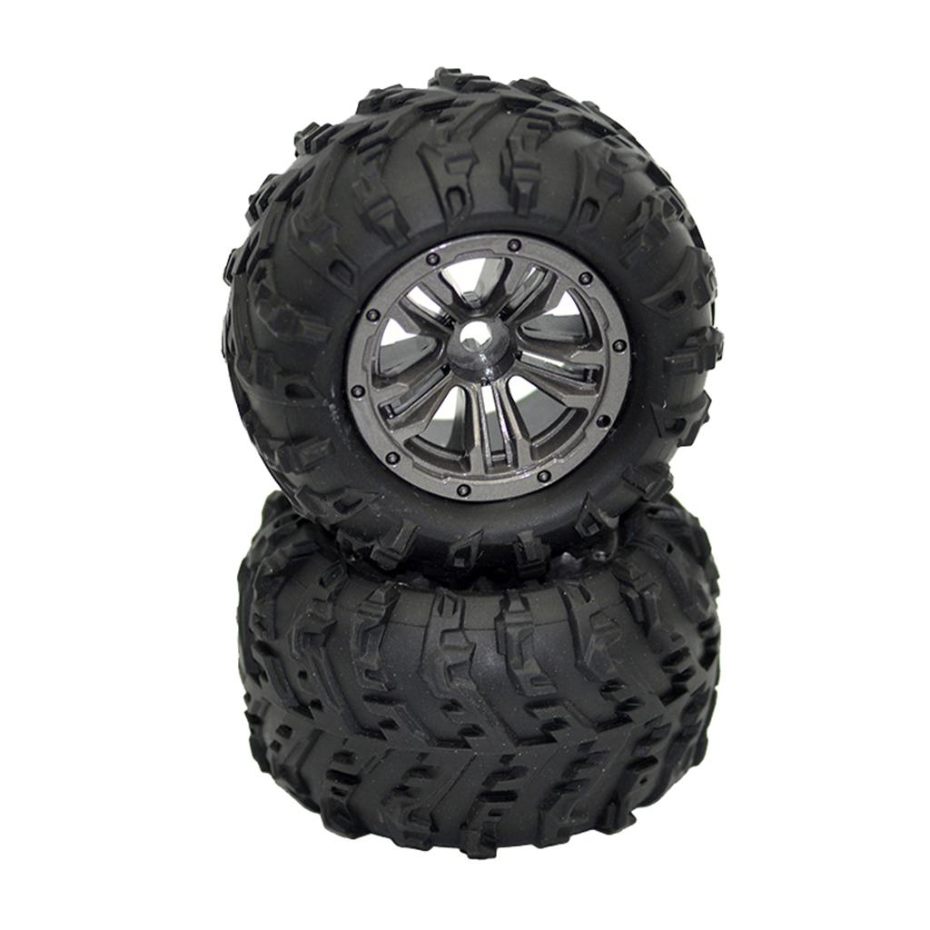 Set/2pcs Wheel Tires for 1:20 9145 Four-wheel  Truck Part