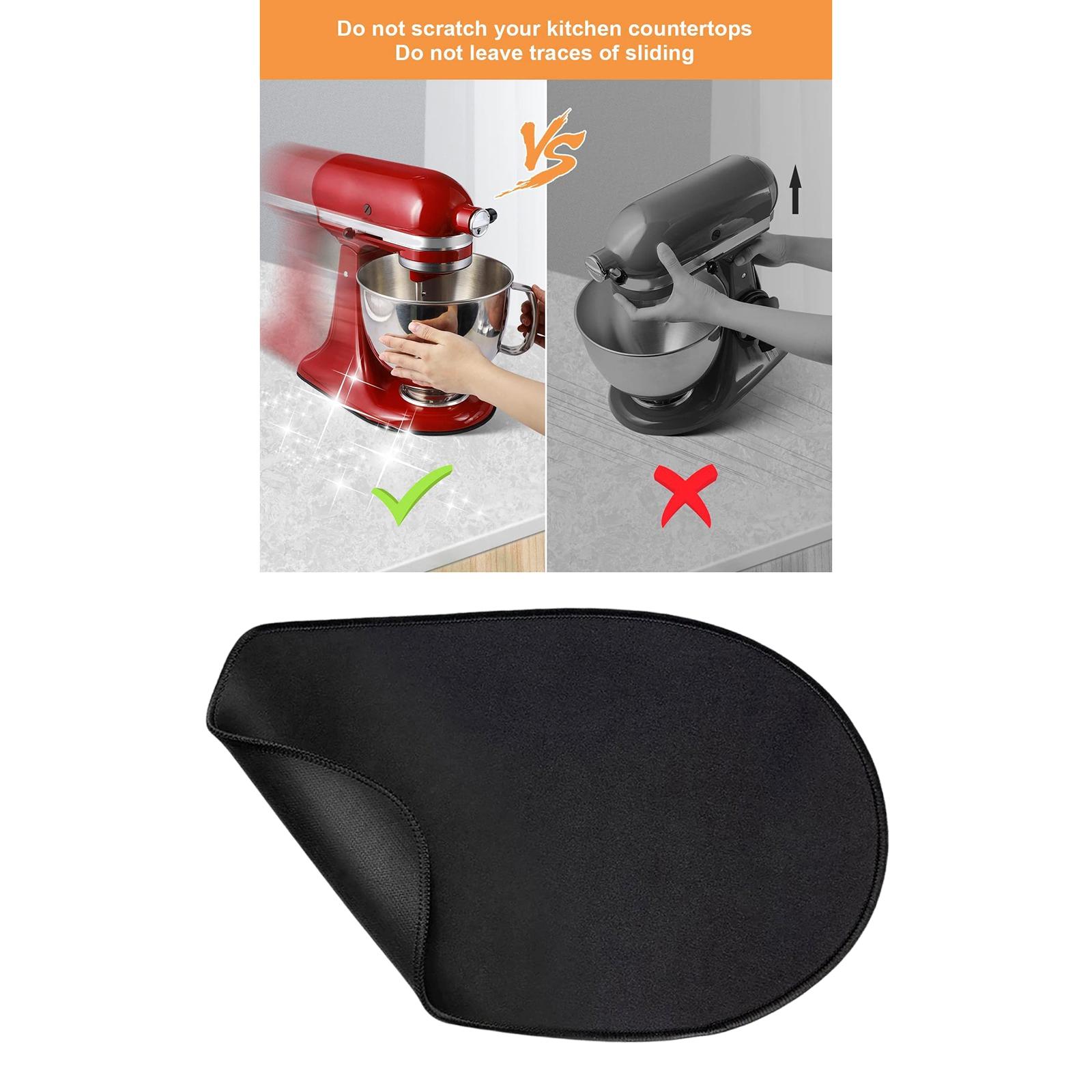 Rubber Mixer Mover Kitchen Accessories Appliance Sliding Tray Mat Mixer Slider Mat for Kitchen Stand Mixer Countertop