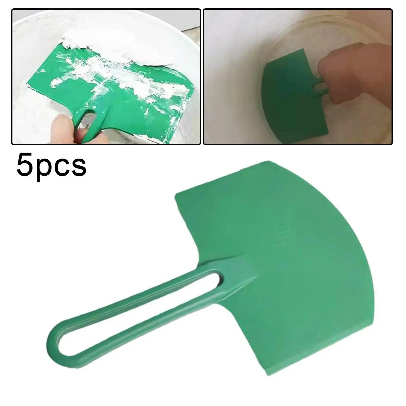 Plastic Paint Scrapers Putty Scraper Tool Putty Knife Scraper Spreader for Repairing Wall Home Painting
