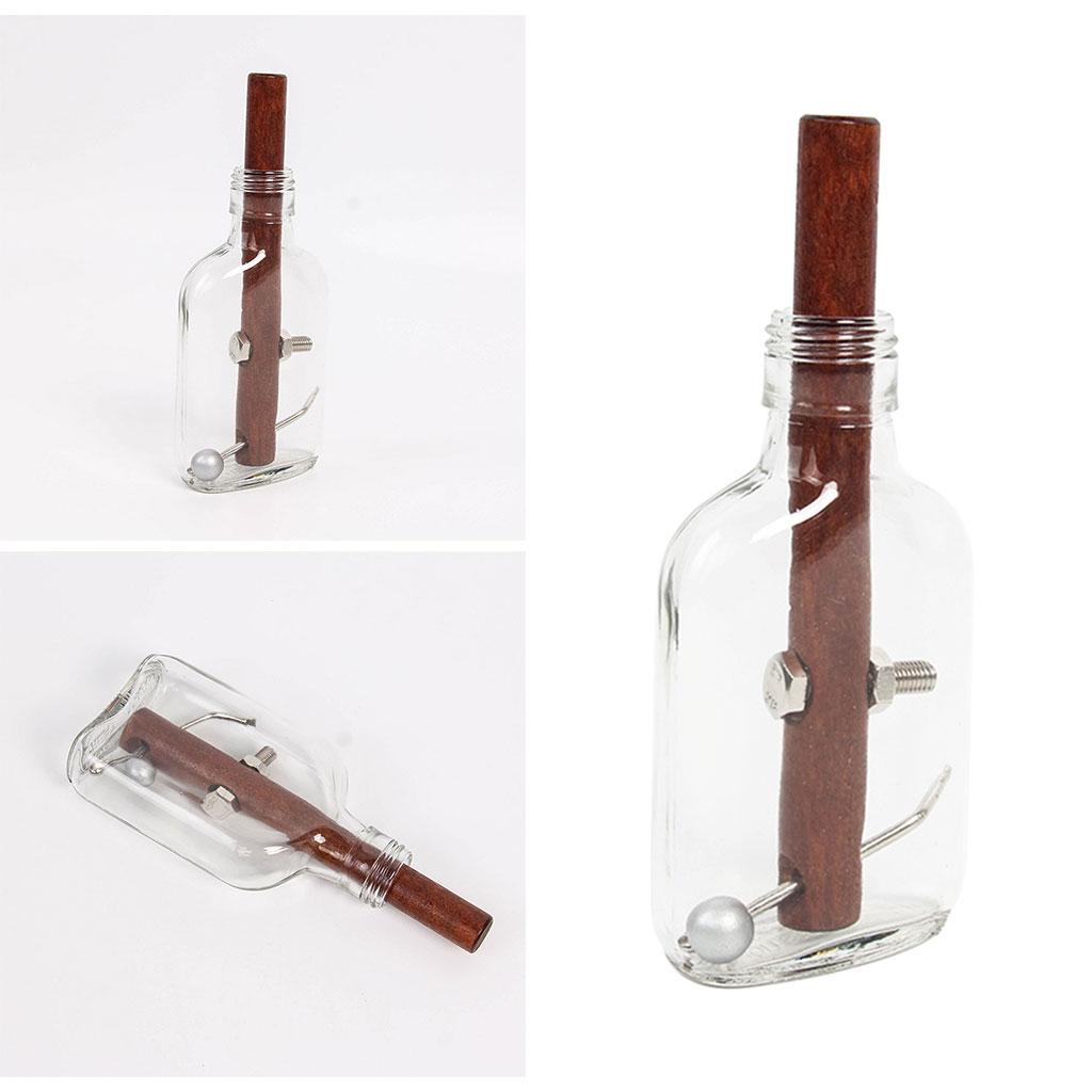 Glass Bottle Puzzle Brain Teaser Brain Game Intelligence Stress Relief Game