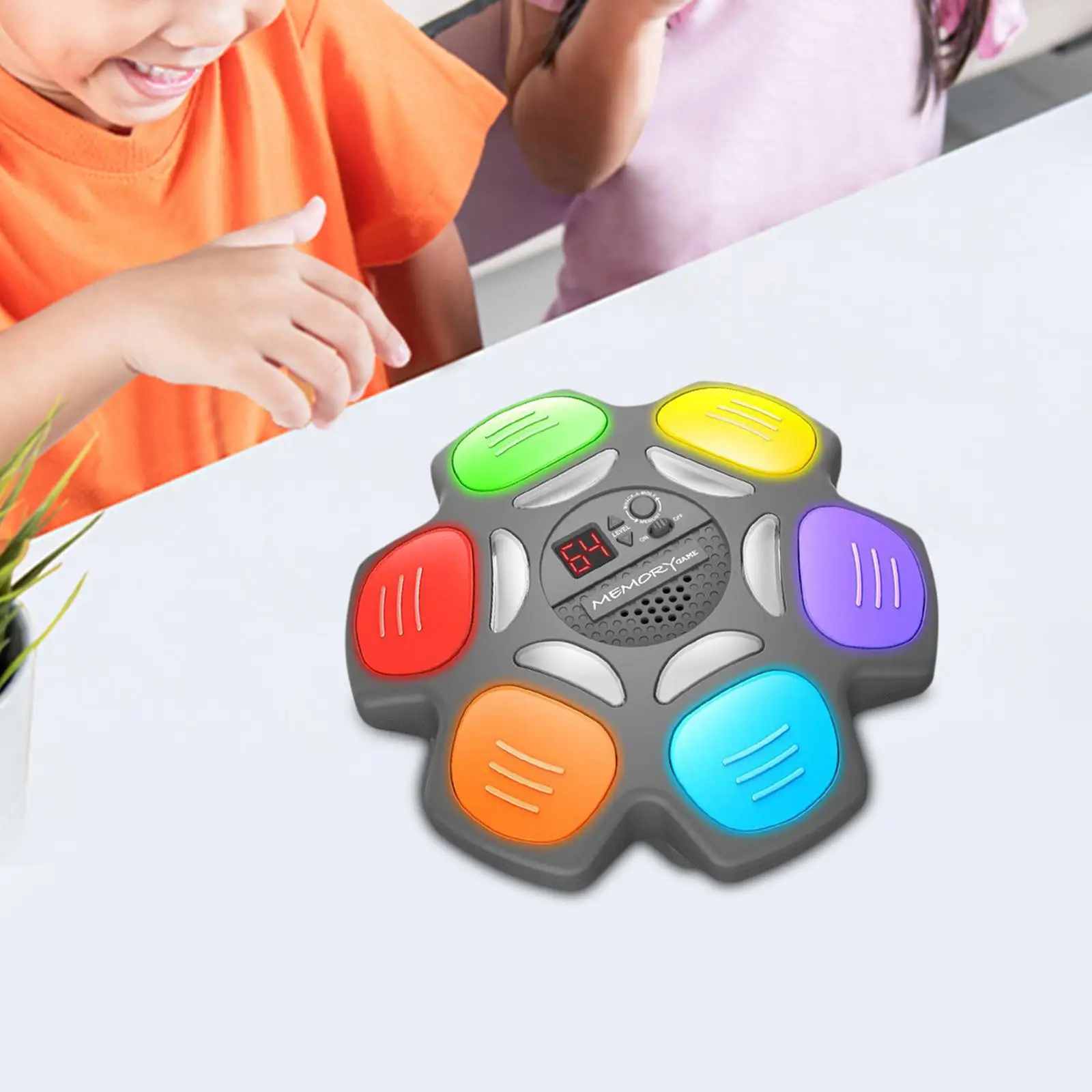Pocket Electronic Memory Game Interactive Toy Learning Kids Adults