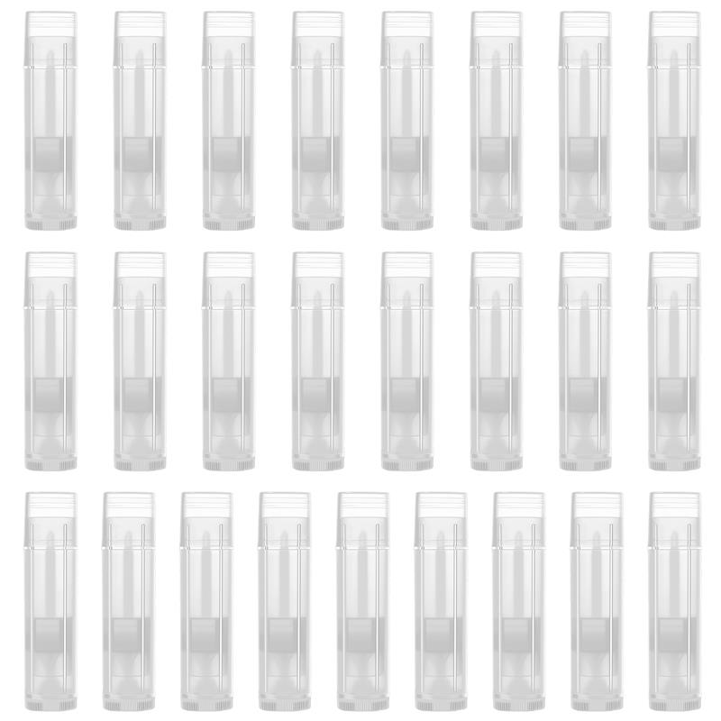 Best of 25pcs Empty Tubes Plastic Lip Gloss Containers DIY Empty Lip Balm Tubes Refillable Lipstick Tubes With Caps Reviews & Tips