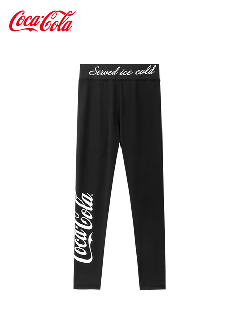 Coca Cola Cashew flower sports pants - ワークパンツ