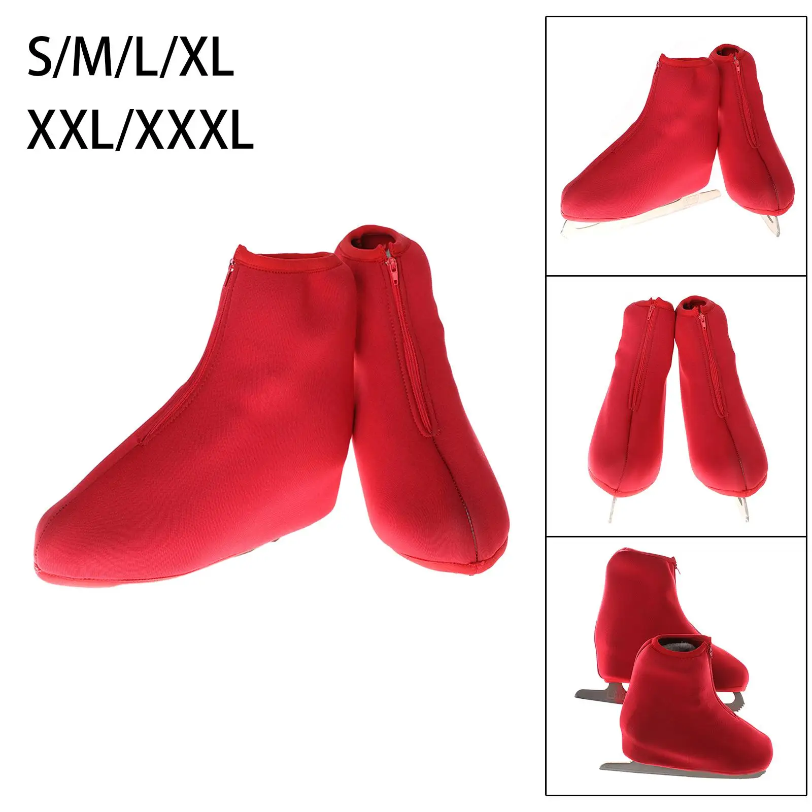 1 Pair Ice Skate Boot Covers Accessories Shoes Protector Figure Skating Boot Covers for Figure Skates Roller Skates Ice Skating