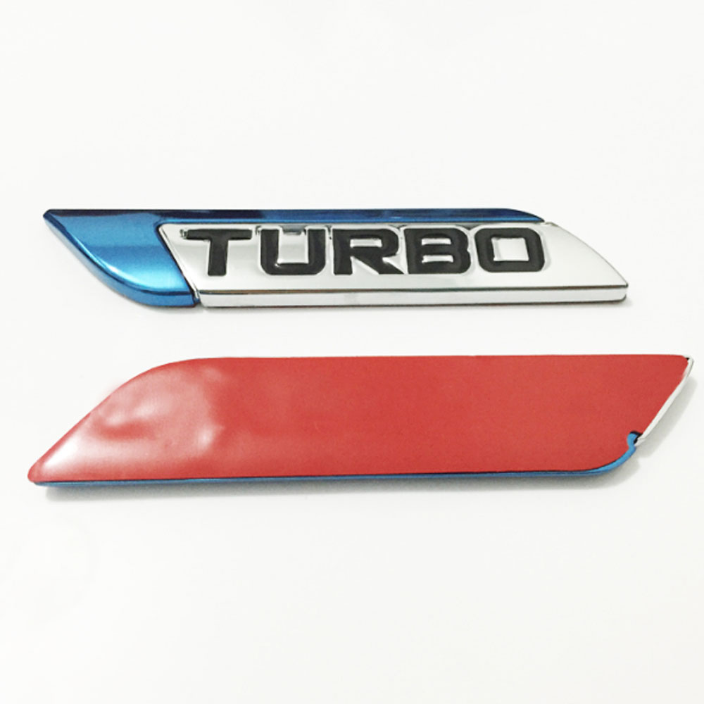 Металлическая наклейка TURBO, авто наклейка, задняя дверь, наклейка, 3D  наклейка, значок, аксессуары для интерьера