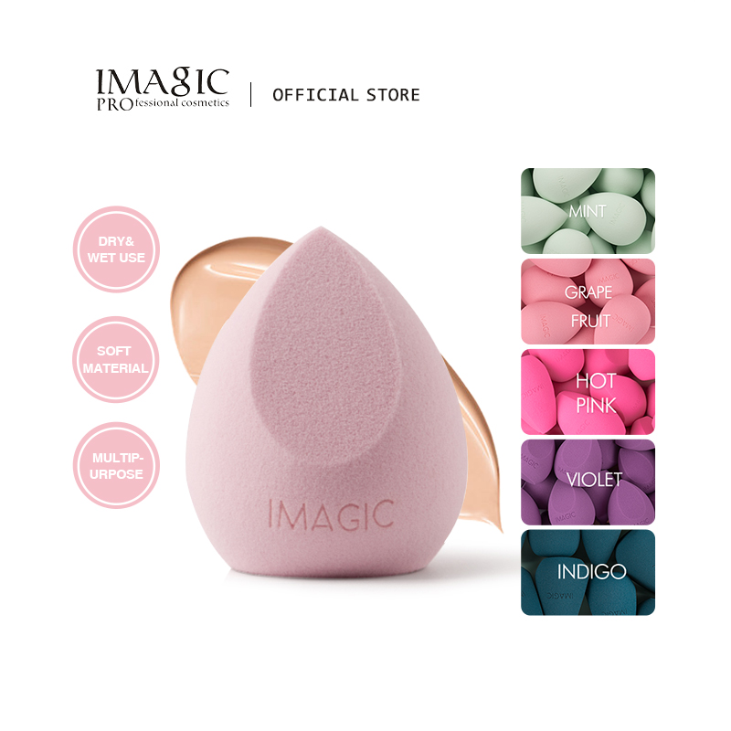 Best of IMAGIC Cosmetic Puff Powder Makeup Sponge Smooth Women&#039;s Makeup Foundation Sponge Beauty Make Up Tools Water Drop Blending Shape Reviews & Tips