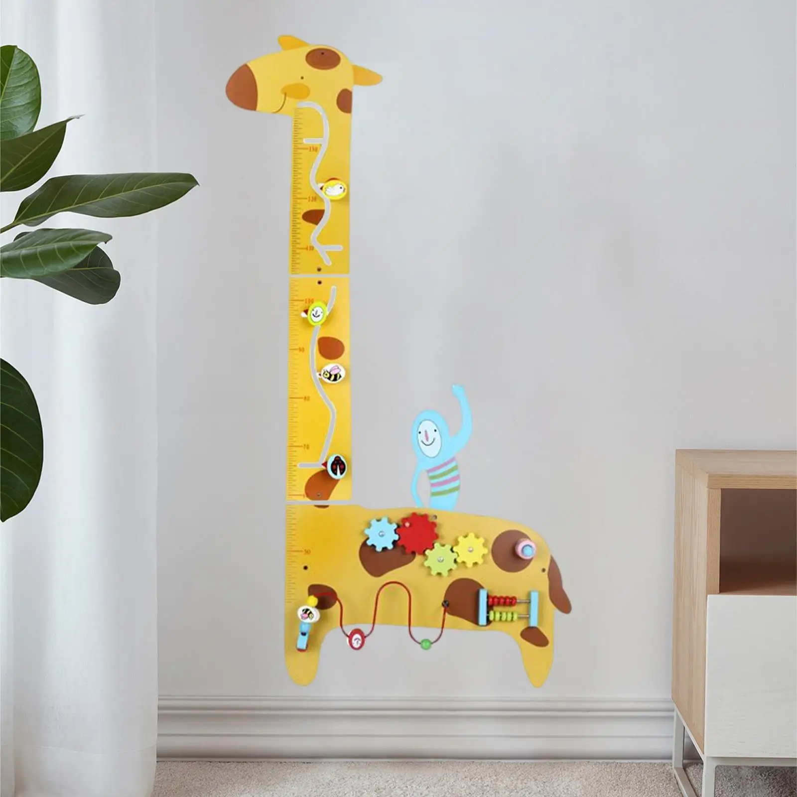 Giraffe Activity Sensory Board Fine Motor Skill Interactive Preschool Learning Activities for Toddlers Children Holiday Gifts