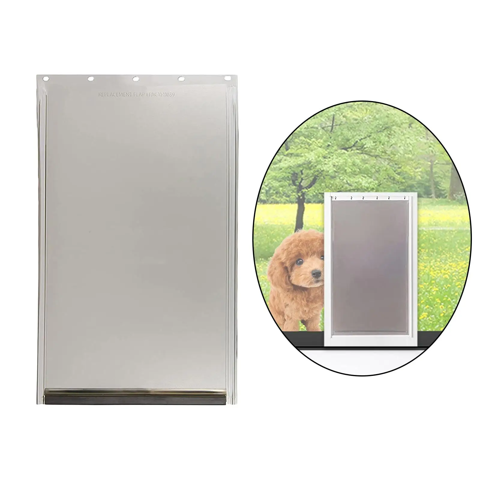 Replacement Dog Door Flap Weather Resistant for Freedom Doggie Doors Replace Compatible with Puppy and Kitten