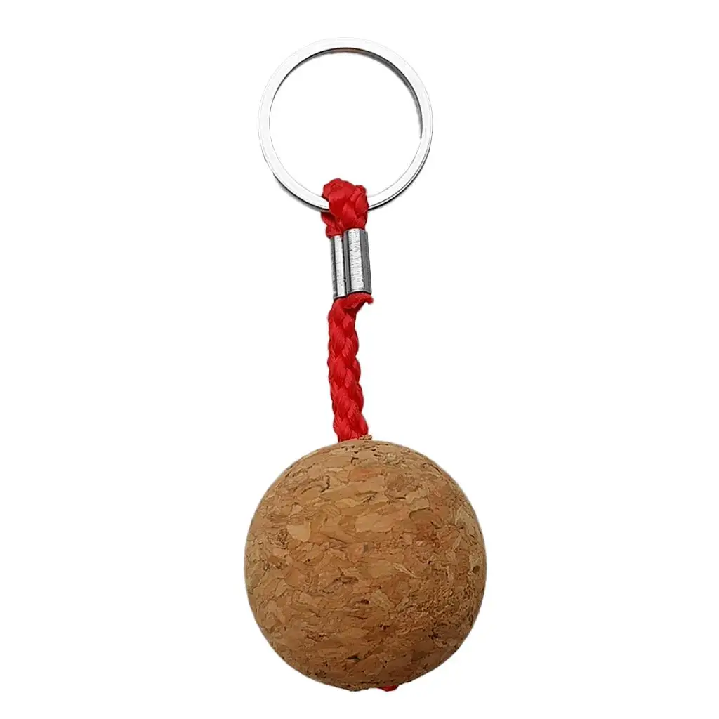 Floating Cork Key Keychain for Motorcycles, Scooters, Automobiles - Floating Key Float for Water Sports, Travel