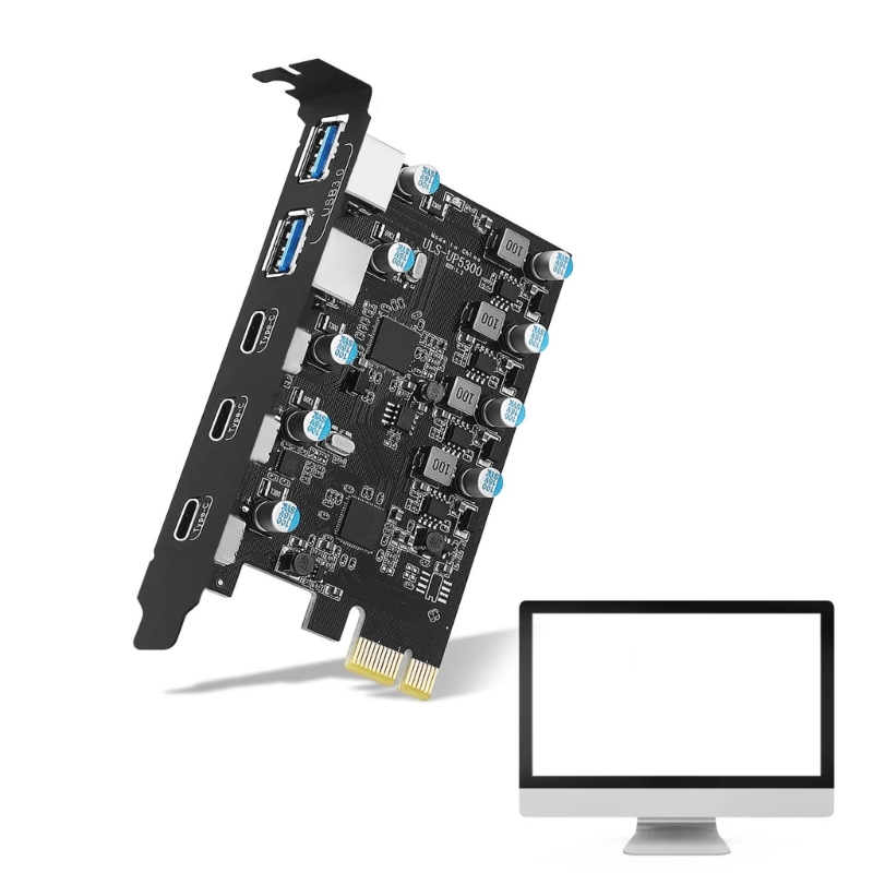 de expansão 5gb pci-e x1 x4 x8