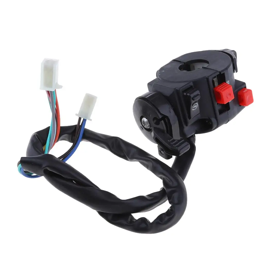 Universal Motorcycle Switch Lights on off High Low Indicator Horn Switch