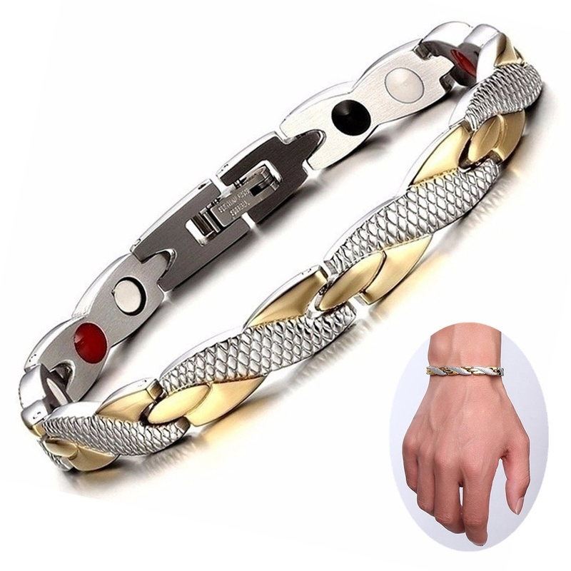 Best of Twisted Dragon Slimming Magnetic Therapy Couple Bracelet Detachable Women Men Bangle Therapy Bracelet Health Care Jewelry Reviews & Tips