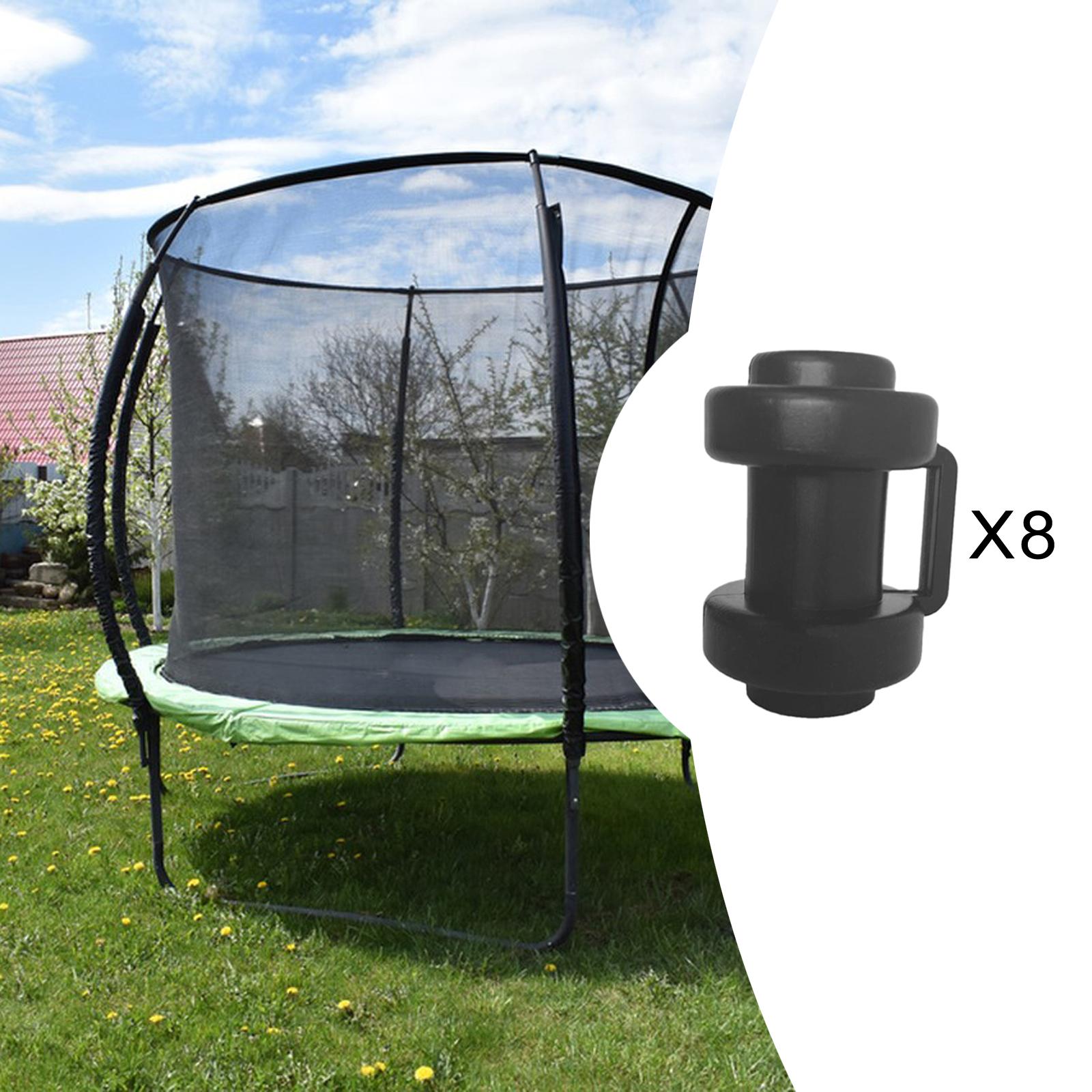 Trampoline Enclosure Pole Cover Trampoline Pole Caps for Net Hook Waterproof