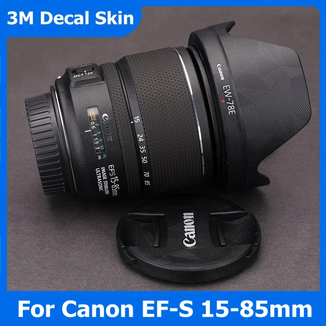 For Canon EF-S 15-85 3.5-5.6 Decal Skin Vinyl Wrap Film Camera Lens  Protective Sticker Coat EFS1585 EFS 15-85mm F3.5-5.6 IS USM - AliExpress