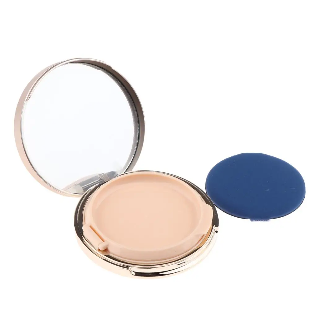 Empty Air Cushion BB Cream Foundation Empty Container & Vanity Mirror