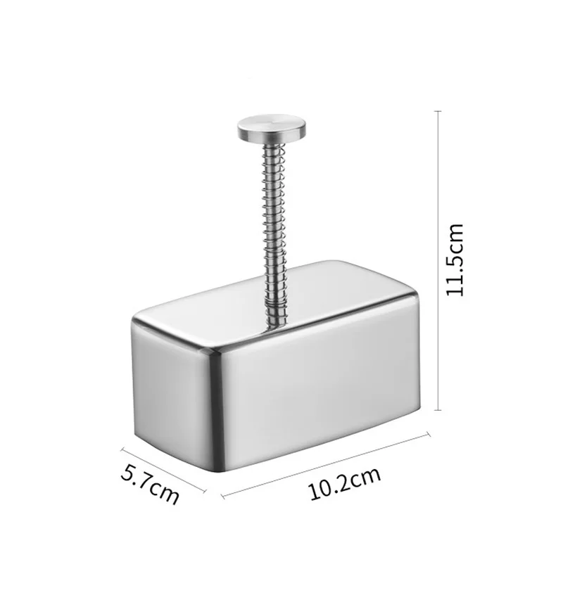 Description Picture 5 of itemStainless Steel Triangle Heart-shaped  Rice Ball Mold Bento Tool Sushi Molds Sushi Maker Press Maker Bento Gadget Kitchen Tool