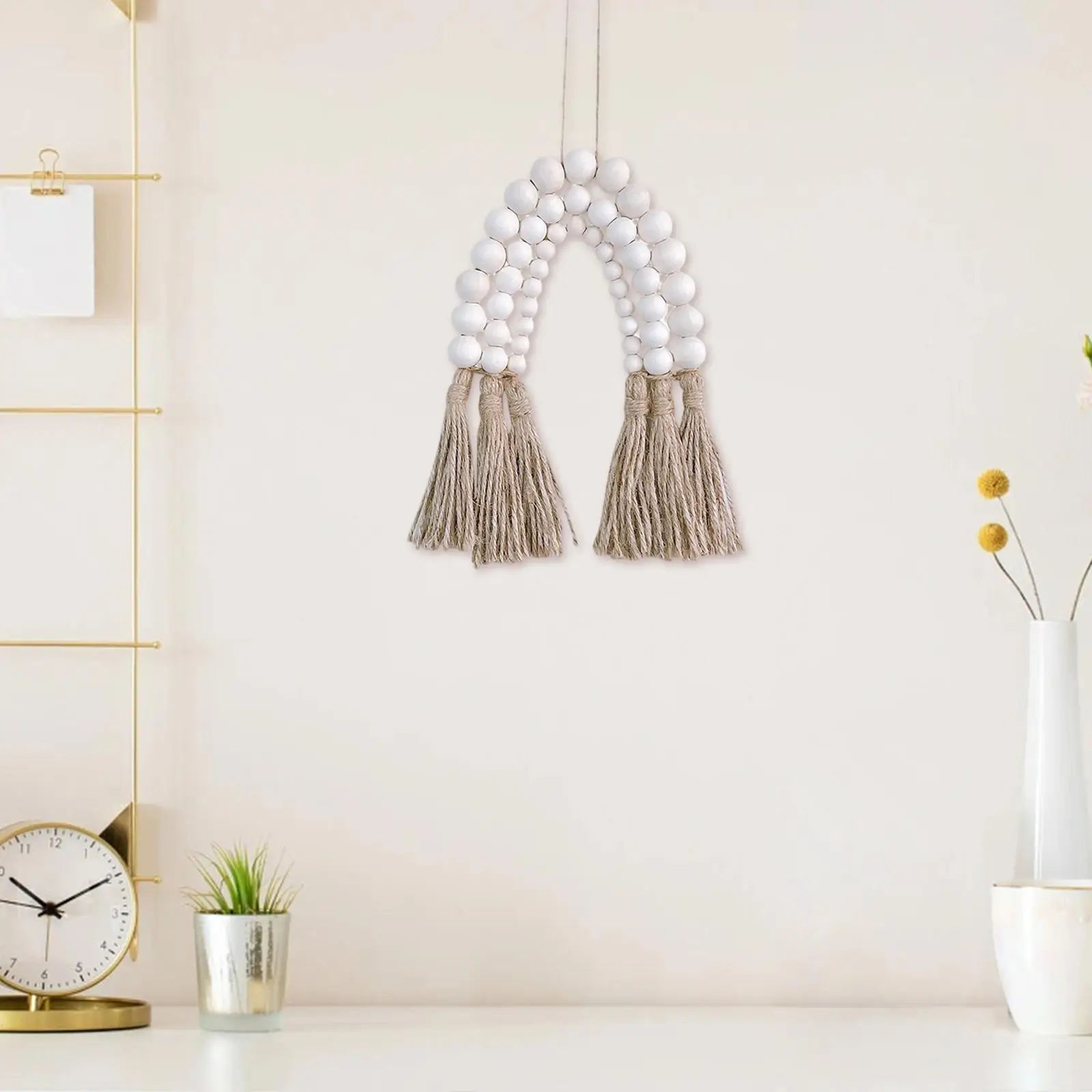 Farmhouse   Pendant  Garland with Tassels Bedroom Wedding Decor