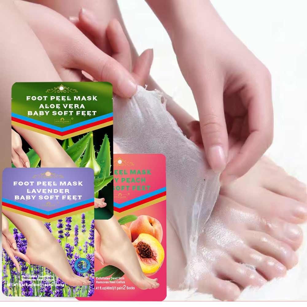 Best of 1 Pair / 2PCS Exfoliating Foot Peeling Mask Pedicure Socks Scrub For Repair Dead Skin Remove Peel Off Care Korean Cosmetic 40Ml Reviews & Tips - Image 3