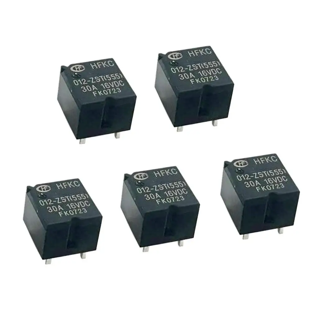 5 Lot DC 12V 30A Automotive Long  Delay Micro Automotive Relays