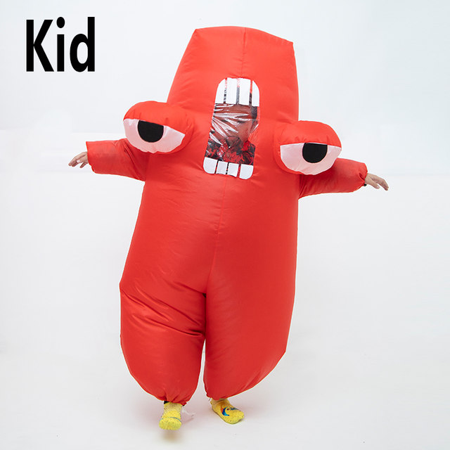 Alphabet Lore Costume Inflatable Letter F A Kid Adult Boy Men Girl