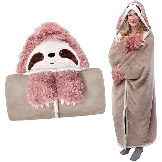 Cuddly discount hooded blanket