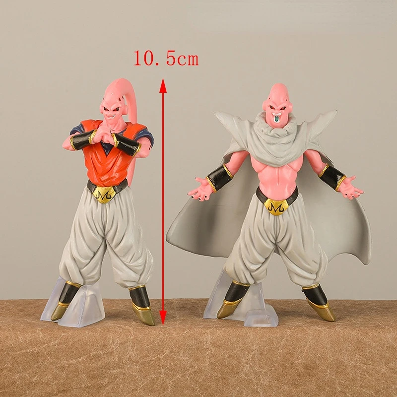 Kit 8 Bonecos Majin Boo Dragon Ball Action Figure