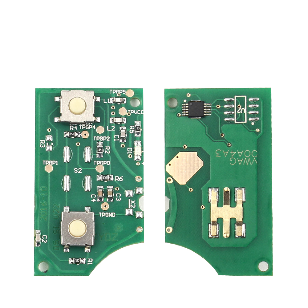 KEYYOU Fernbedienung Auto Schlüssel Für VOLKSWAGEN VW Golf 4 5 Passat b5 b6 polo Touran 434 MHz ID48 Chip 1J0 959 753 AG 2 Tasten – Detail 4