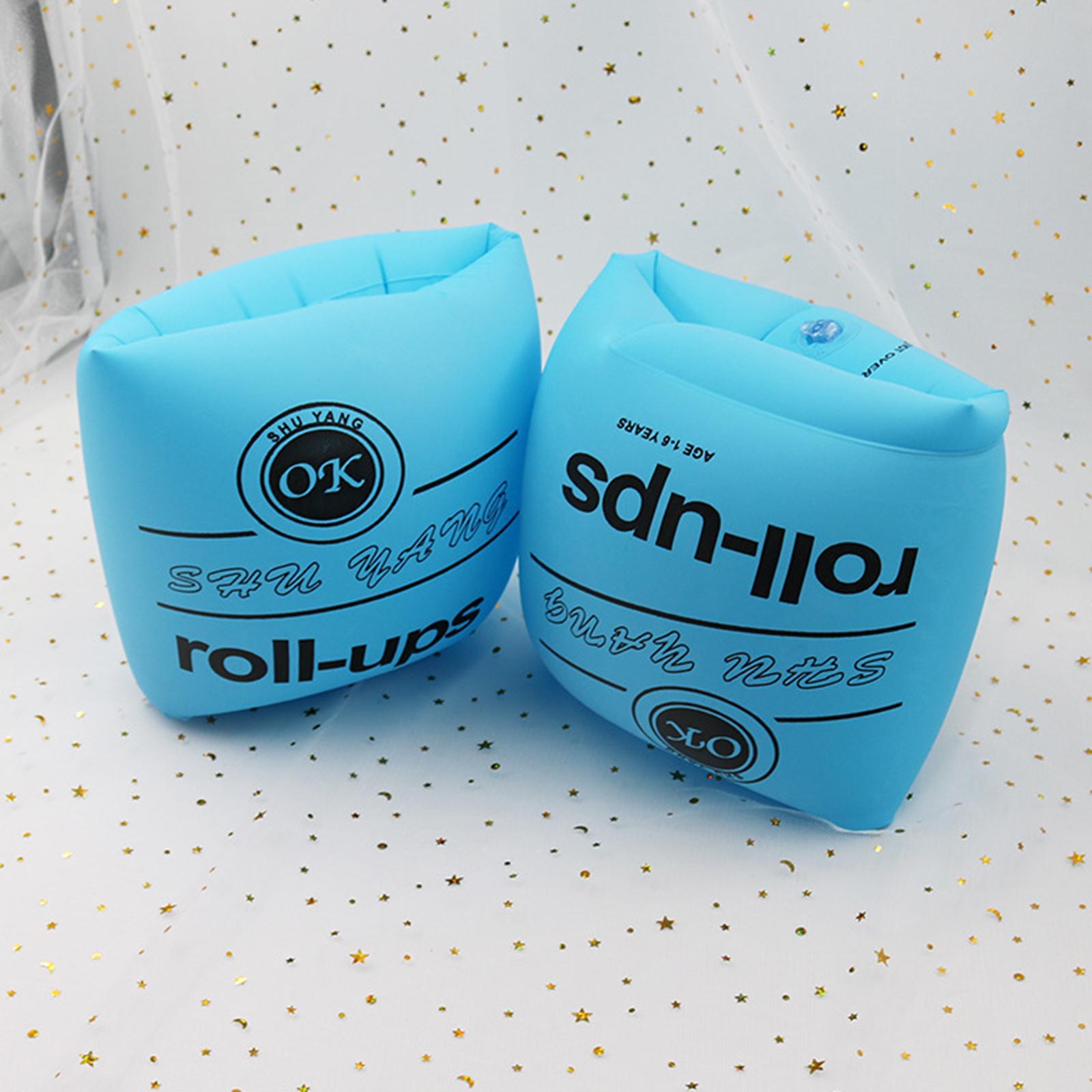 PVC Adult Child Inflatable Swim Pool Arm Rings Circle Float Water Sleeves Swimming Rings Tube Arm Bands PVC Arm Swim Children 