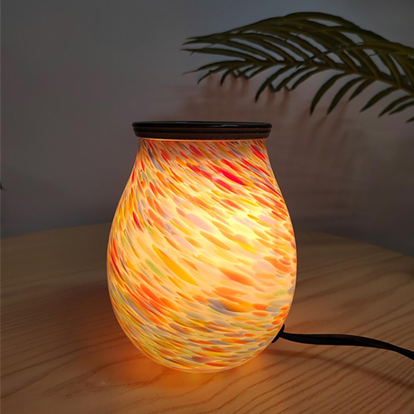 Aroma Lamp Wax Melts Warmer Electric Wax Melts Warmer Candle Lamp Oils WarmerFragrance Lamp Essential Oil Burner Night Light