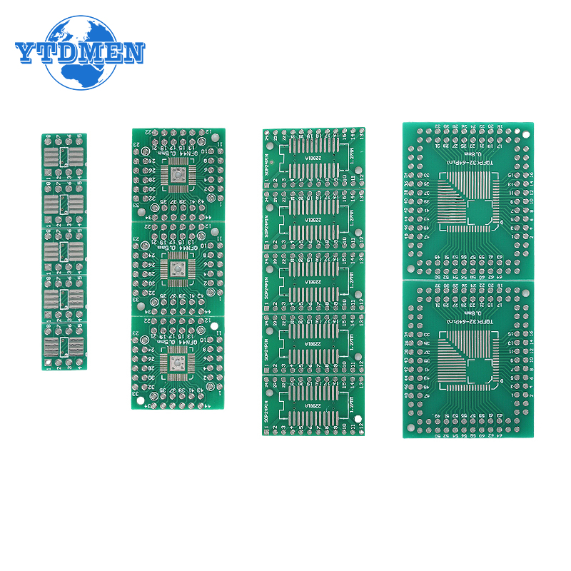 DIP Adapter, Converter Plate, Circuit Board, FQFP,