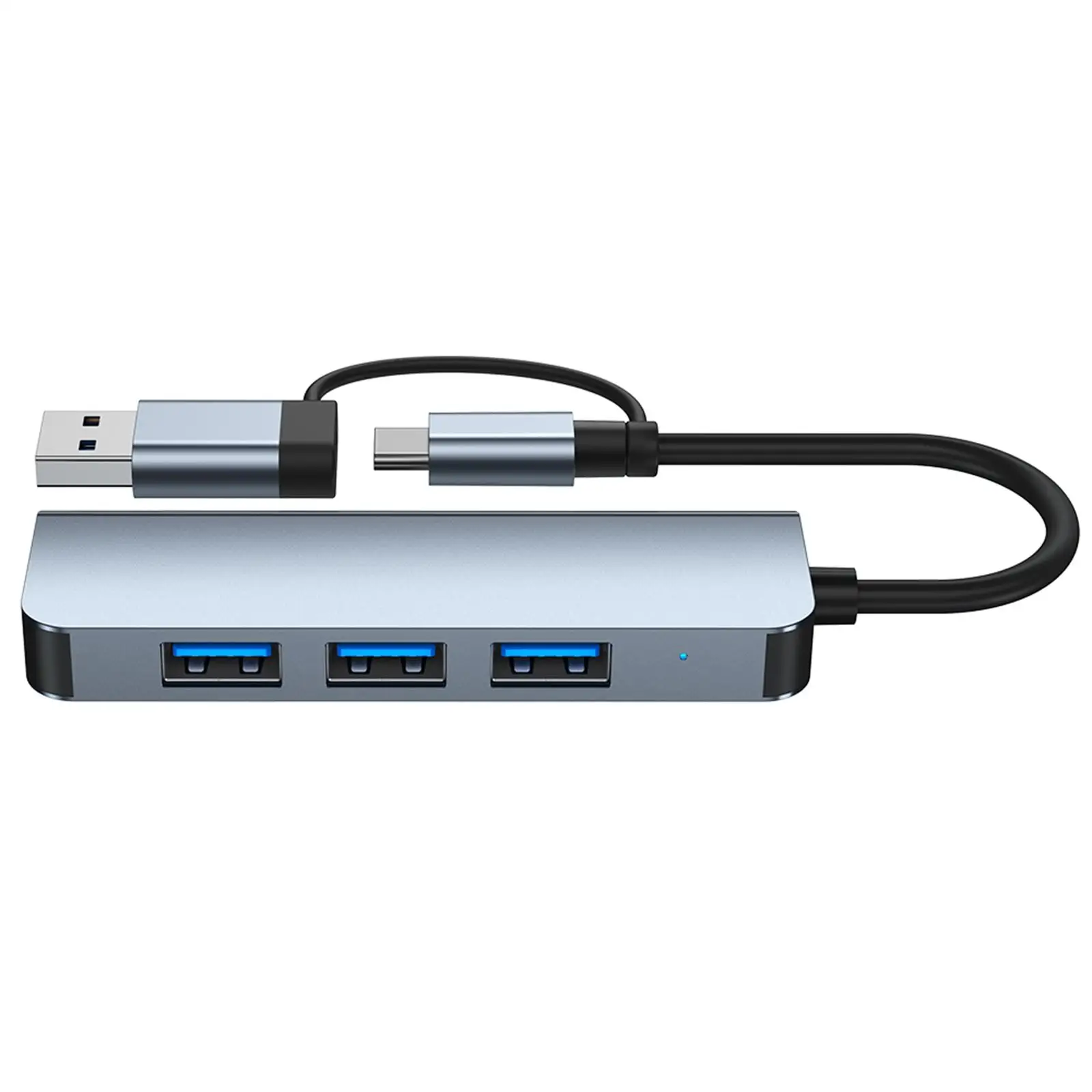 USB 3.0 Hub Data Converter Adapter Expansion for Notebook Laptop