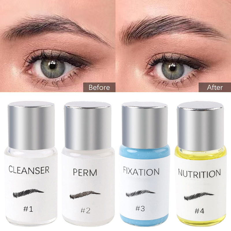 Best of 2023 Brow Lamination Makeup Kit Eyebrow Perm Lotion Eye Brow Lifting Semi-permanet Beauty Salon Brow Lift Perming Nutrition 5ml Reviews & Tips