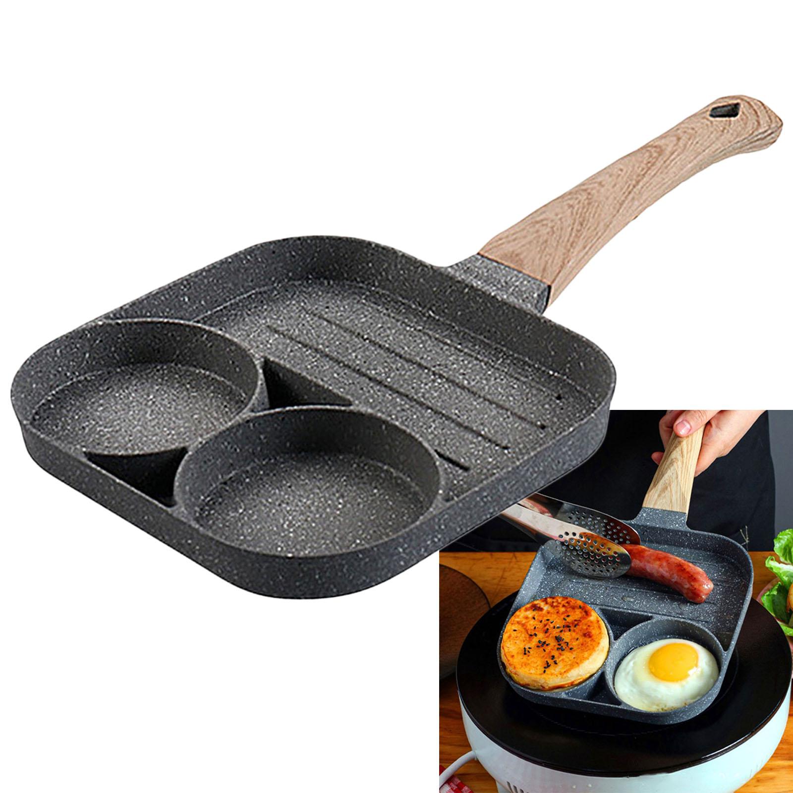 Stone Egg Frying Pan Non Stick Pancake Bacon Sausage Cooker Pan Tool