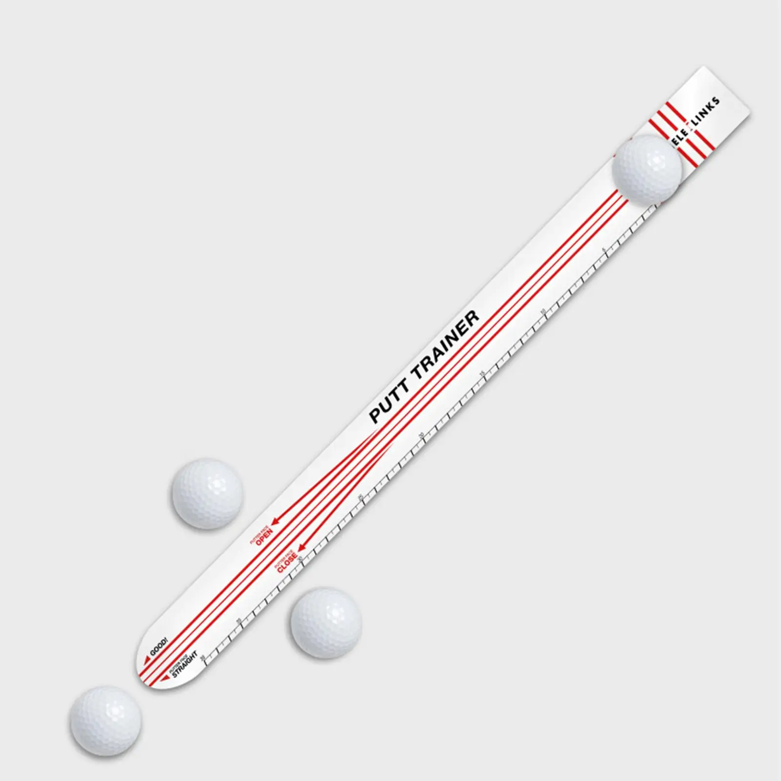 Golf Putter Check Putting Practice Straight Ruler Exerciser Golf Accessories for Beginner