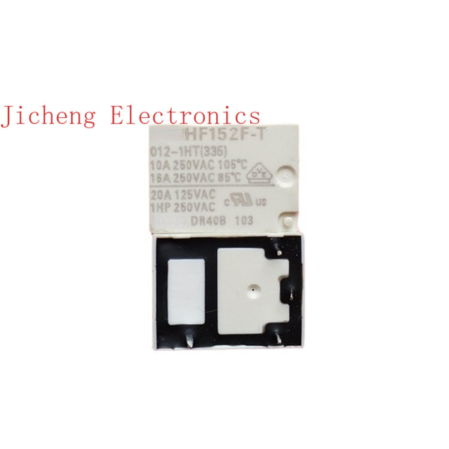 2PCS Relay 4PIN 5PIN HF152F/HF152F-T 005 006 009 012 024-1HT