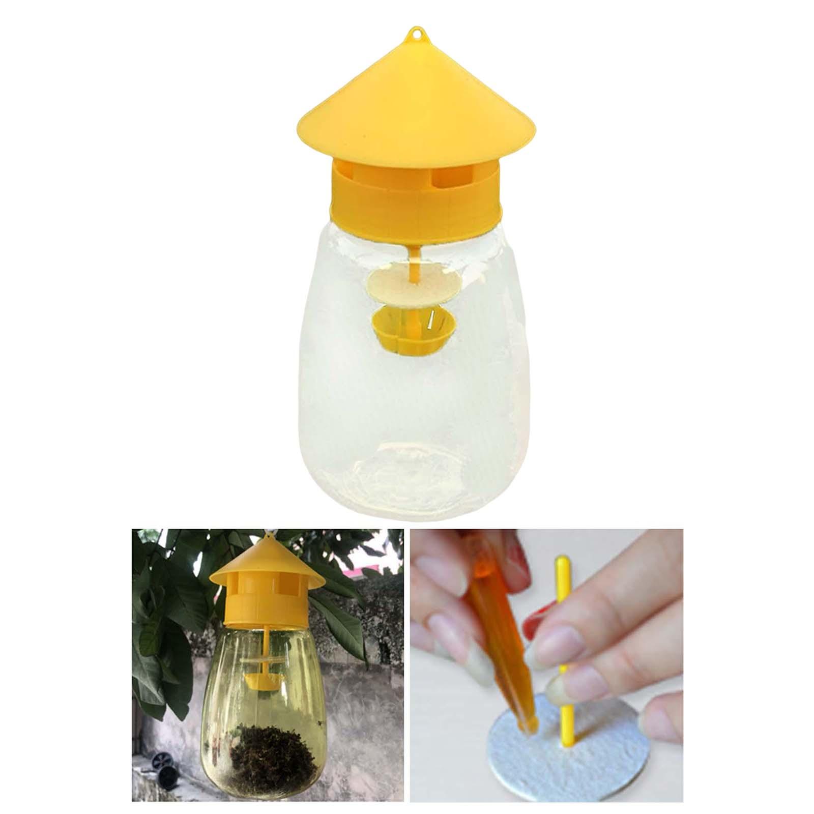 Fruit Fly  Reusable  and ing Bee Control Portable Vegetables Flies   High Effective  Fly Catcher