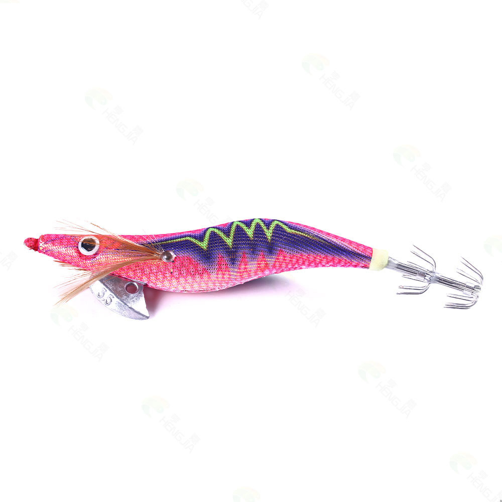 Title 6, Luminous Wood Shrimp Fake Bait 20g 3,5 # Squid ...