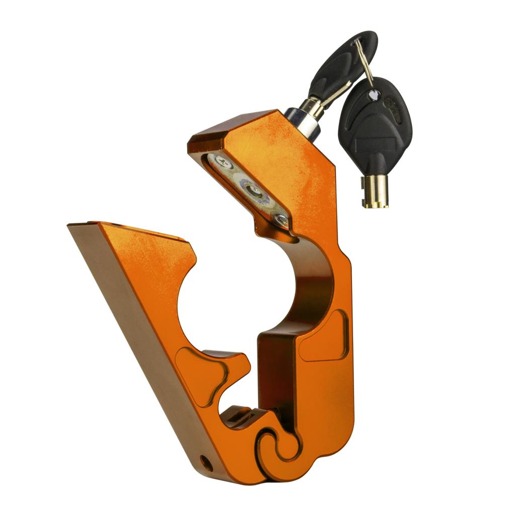 Orange Motorcycle Lock Anti  Handlebar  for Scooters ATV