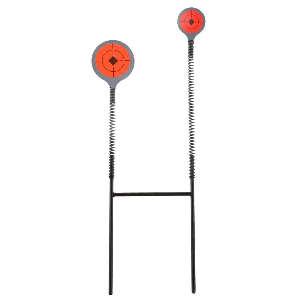 Spring Steel  Self Rotary Resetting Practice Target Ground-Inserted 