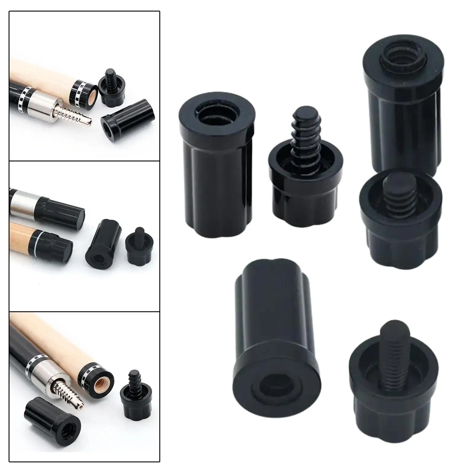 Pool Cue Joint Protector Joint Caps Tip Tools Pool Cue Protector Repair Outdoor